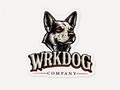 WRKDOG Company Hard Hat Sticker