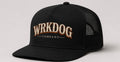 WRKDOG Company black trucker cap
