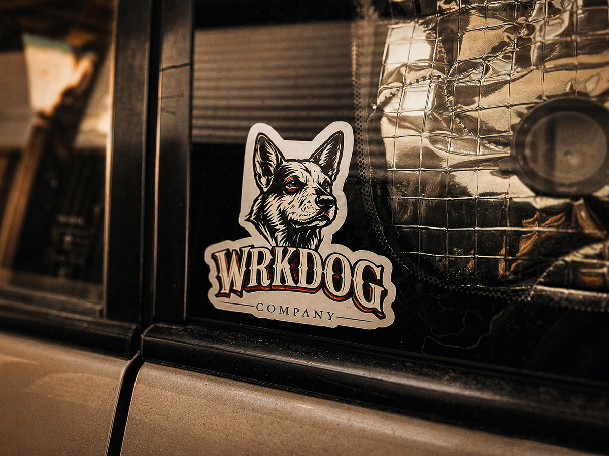WRKDOG Company Gear Sticker