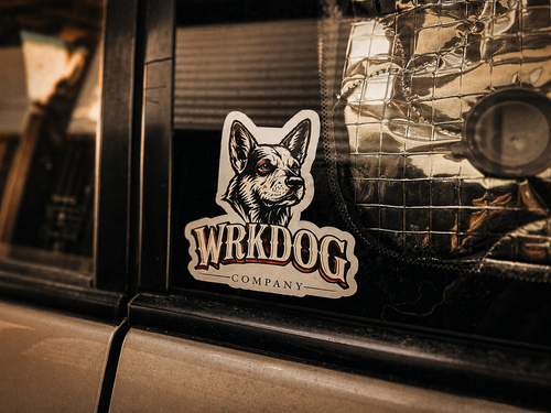 WRKDOG Company Gear Sticker